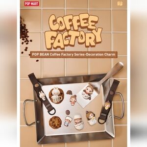 NWT Pop Bean Coffee Factory Series Decoration Charm "CHAKA"